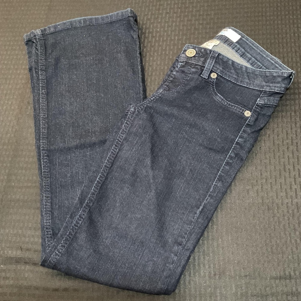Piper & Blue Jeans Juniors M‎ Dark Wash Straight Stretch Denim Embroidered 28x32